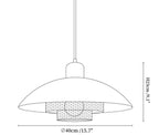 Ember Dome Pendant Light