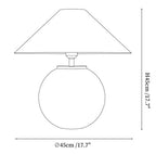 Emberveil Table Lamp