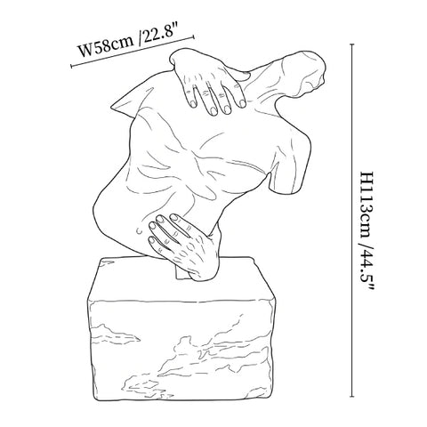 Embrace Form Sculpture