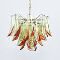 Emerald Flame Murano Glass Chandelier