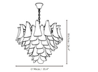 Marielle Glass Chandelier