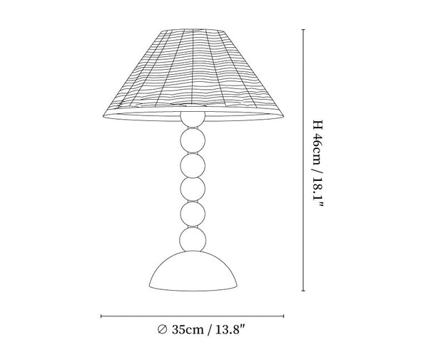 Emily Charm Table Lamp