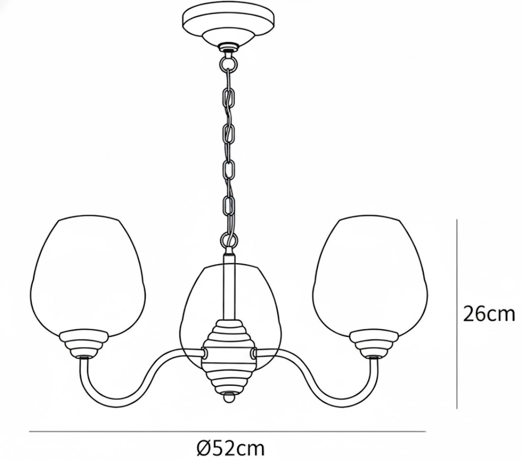 Endon Alton Chandelier