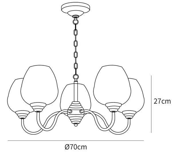 Endon Alton Chandelier