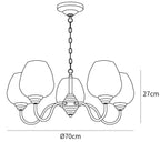 Endon Alton Chandelier