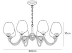 Endon Alton Chandelier
