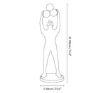 Enlightened Figure Sculptor Floor Lamp