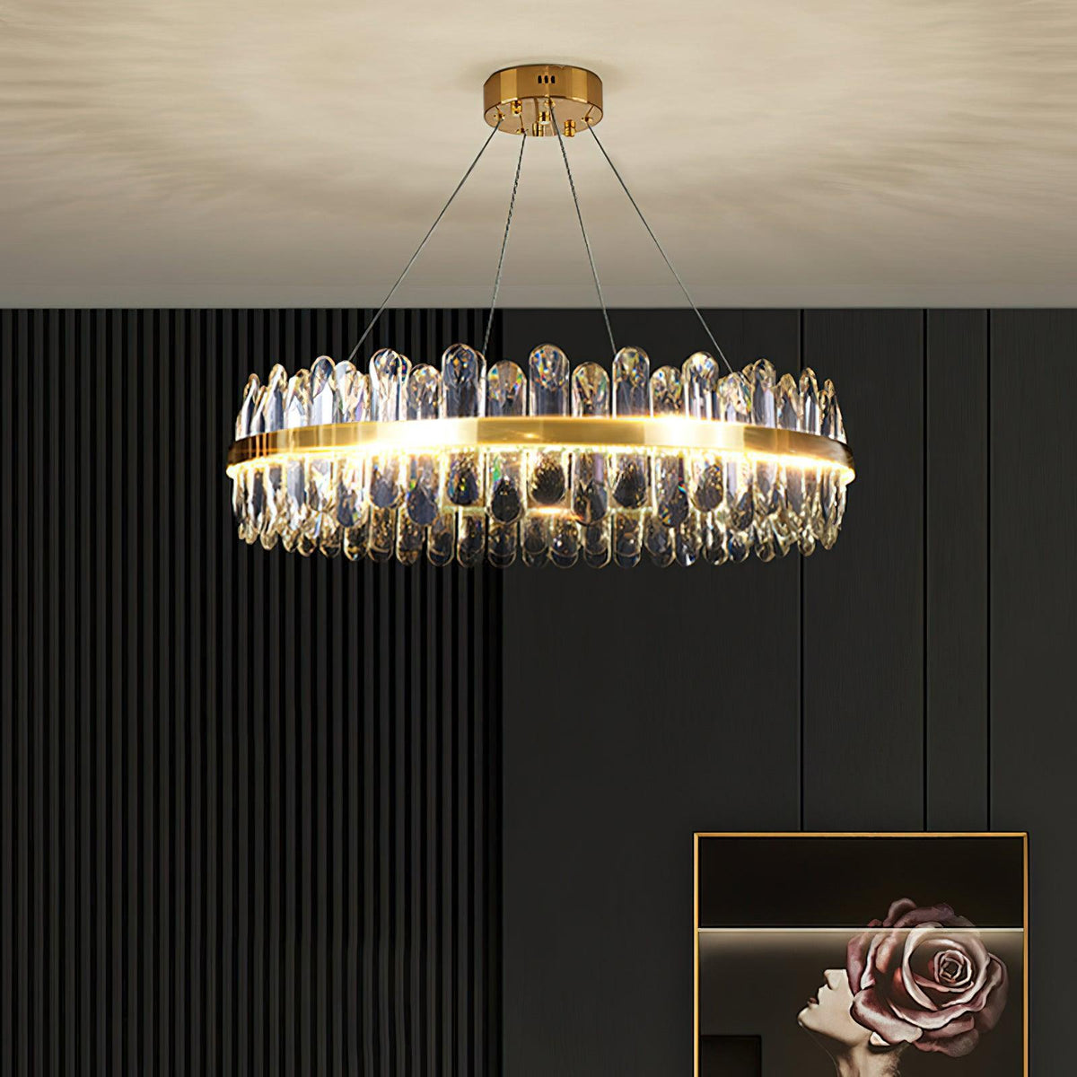 Enos Crystal Chandelier