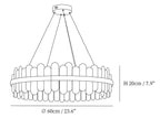 Enos Crystal Chandelier
