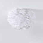 Feathered Ceiling Lamp
