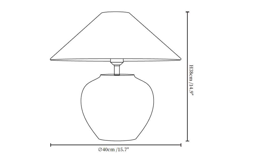 Erison Ceramic Table Lamp
