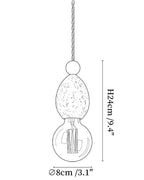 Eryndor Travertine Pendant Lamp