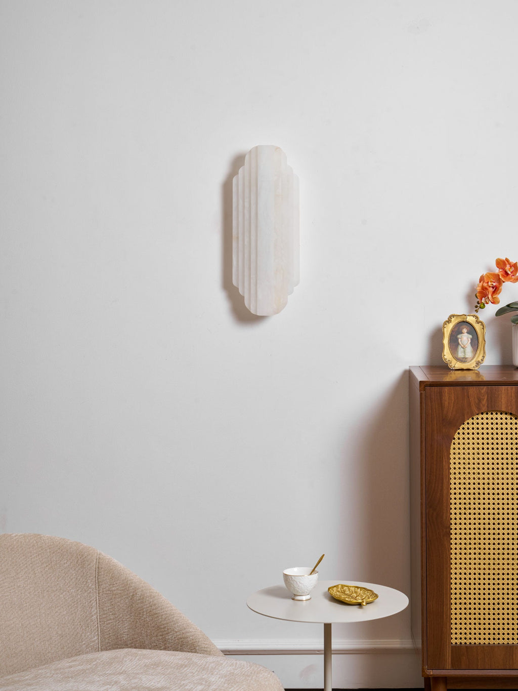 Estelle Alabaster Wall Sconce