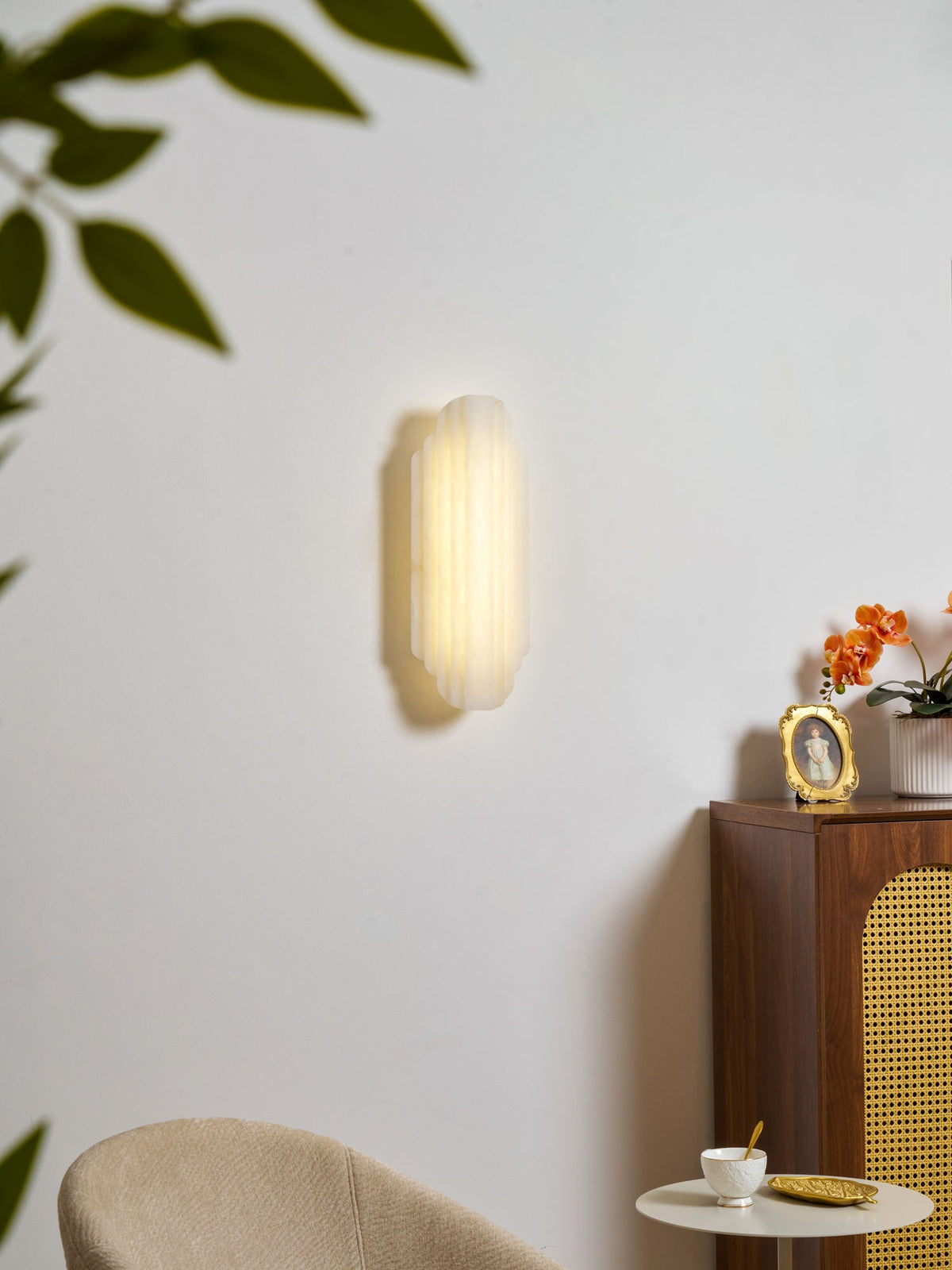 Estelle Alabaster Wall Sconce