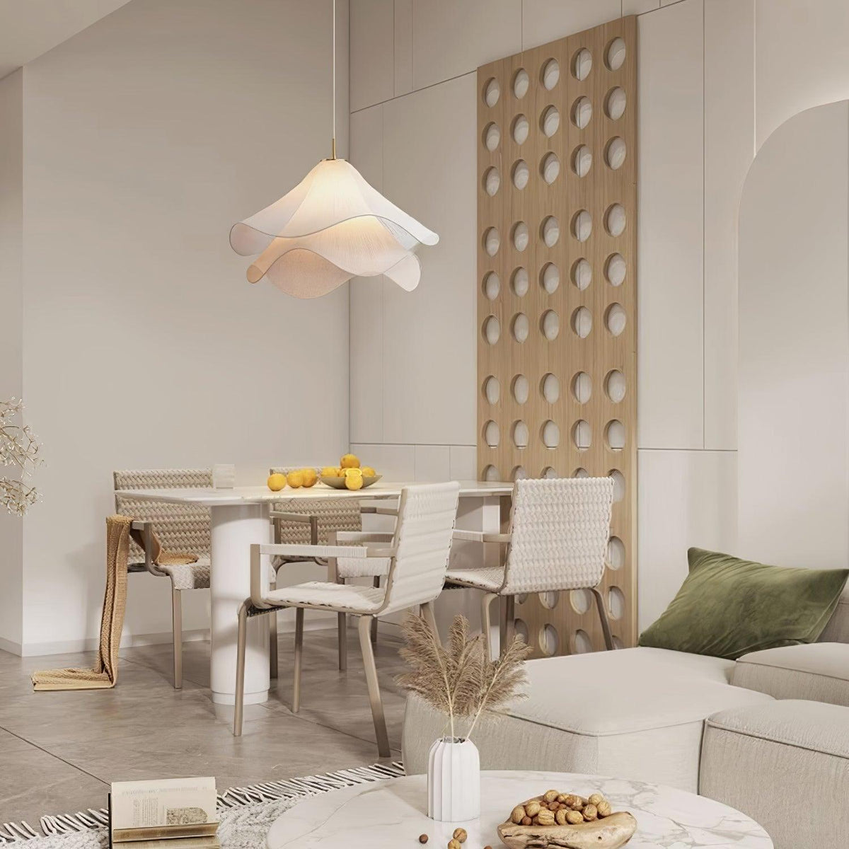 Ethereal Bloom Plug - in Pendant Light