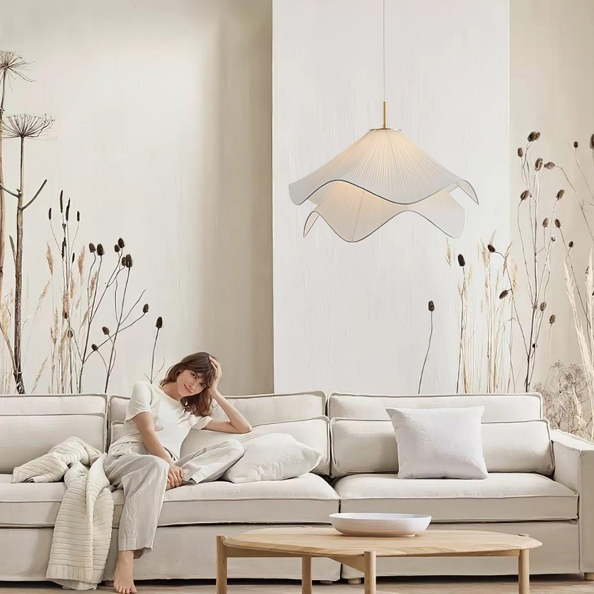 Ethereal Bloom Plug - in Pendant Light