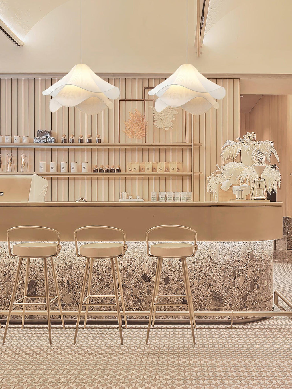 Ethereal Bloom Plug - in Pendant Light