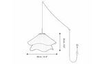 Ethereal Bloom Plug-in Pendant Light