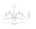 Ethereal Orbit Chandelier