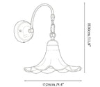 Ethereal Petal Wall Sconce