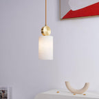 Etruscan Aabaster Pendant Light