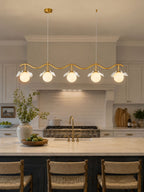 Gingko Orb Chandelier
