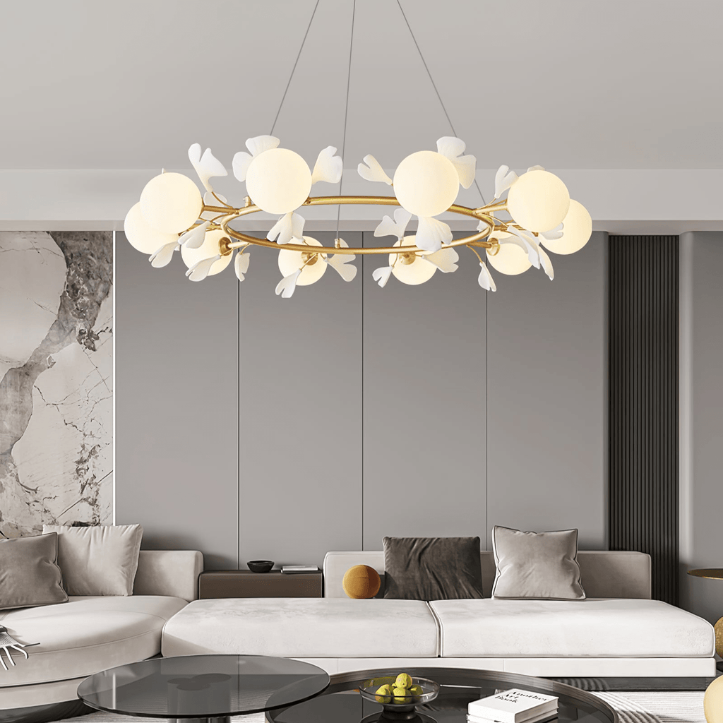 Evander Gingko Chandelier