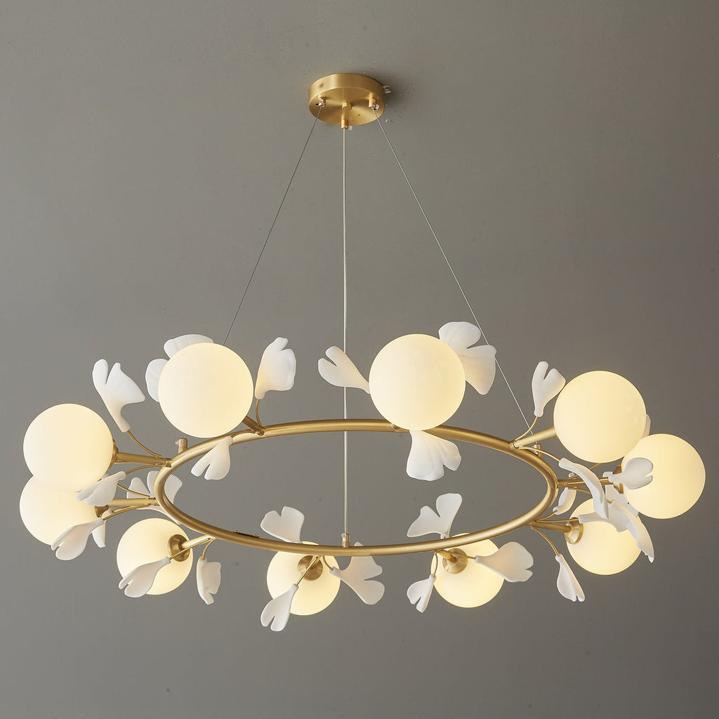 Evander Gingko Chandelier
