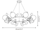 Gingko Orb Chandelier