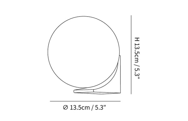 Evelyn Orb Wall Lamp