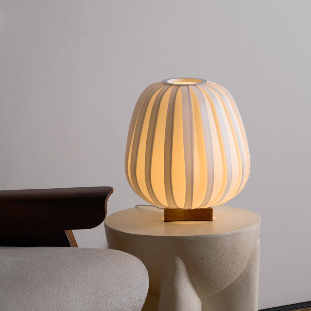 Fabric Minimalist Table Lamp