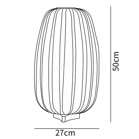 Fabric Minimalist Table Lamp