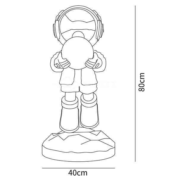 Fantasy Astronaut Floor Light
