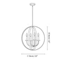 Farmhouse Lantern Chandelier