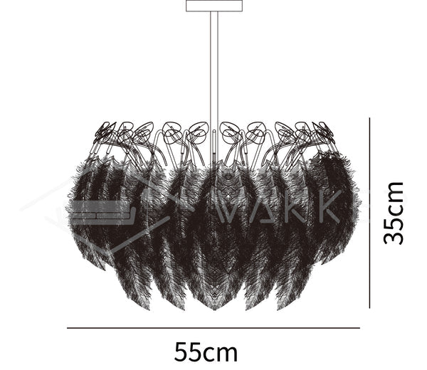 Feather Pendant Lamp