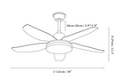 Felix Ceiling Fan Light