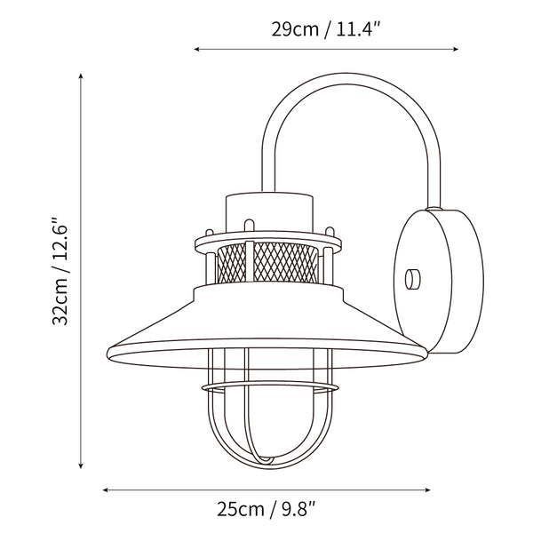 Felix Outdoor Wall Lamp