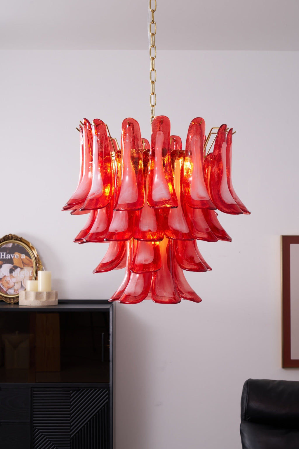Fiametta Murano Glass Chandelier