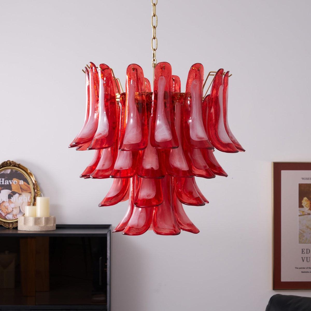 Fiametta Murano Glass Chandelier