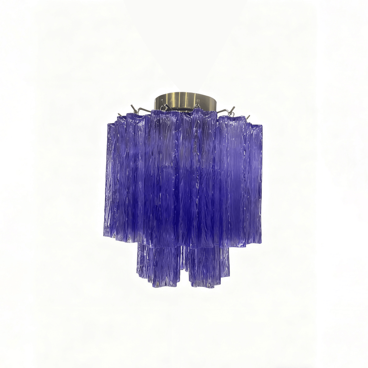 Fiora Pink Murano Glass Ceiling Lamp