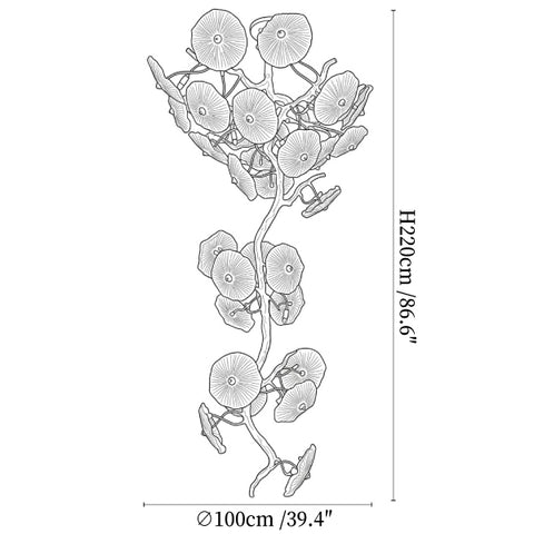 Fioritta Branch Chandelier