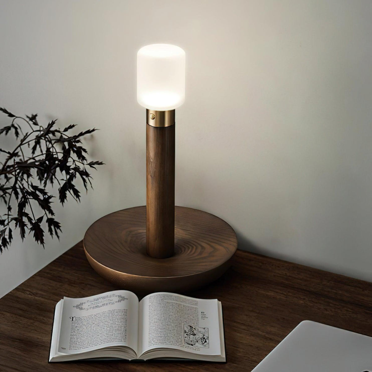 Fire Stick Built - in Battery Table Lamp