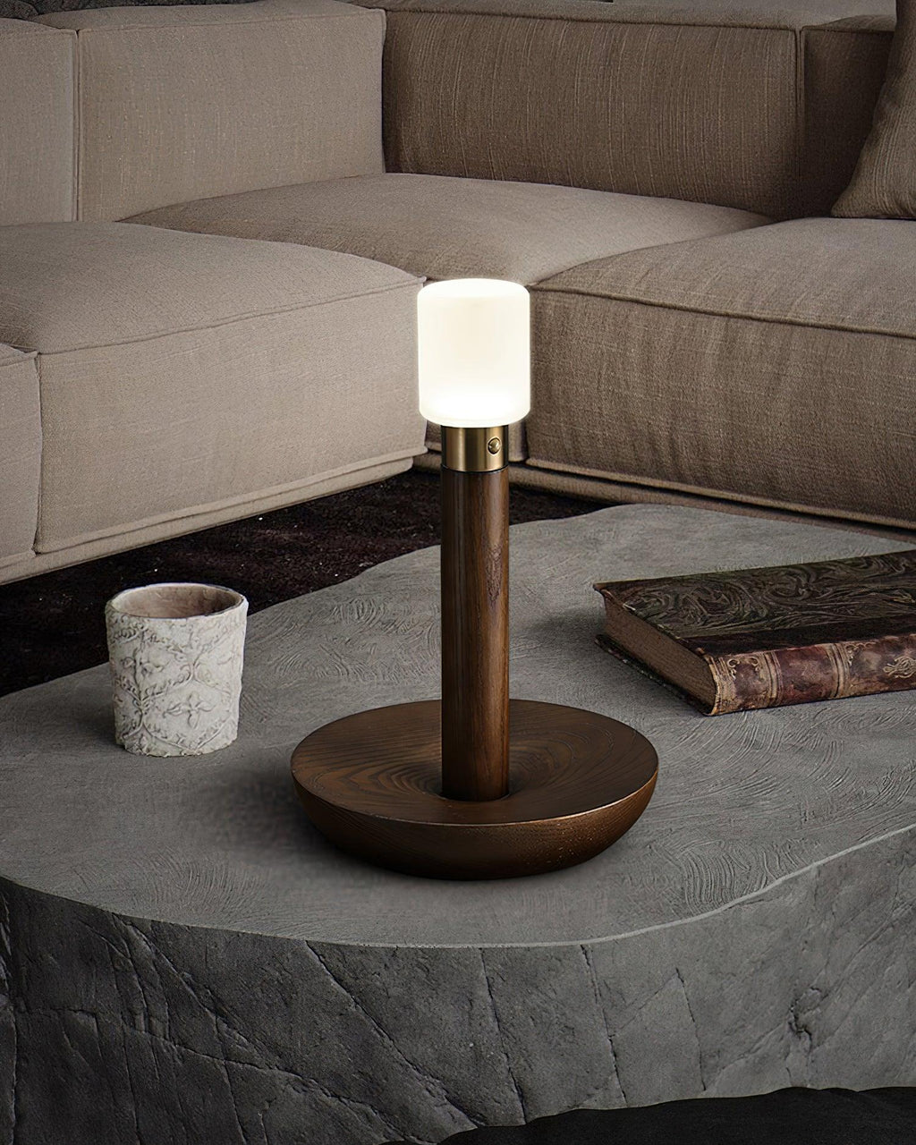 Fire Stick Built - in Battery Table Lamp