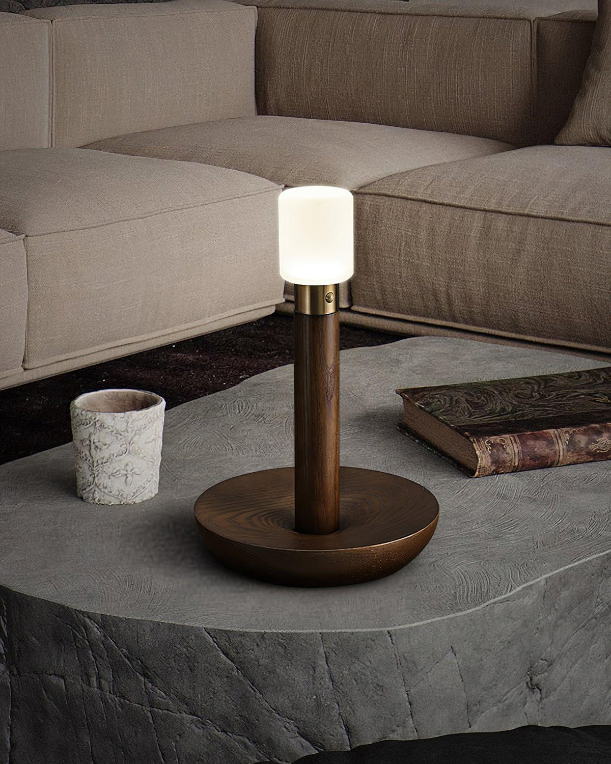 Fire Stick Built - in Battery Table Lamp