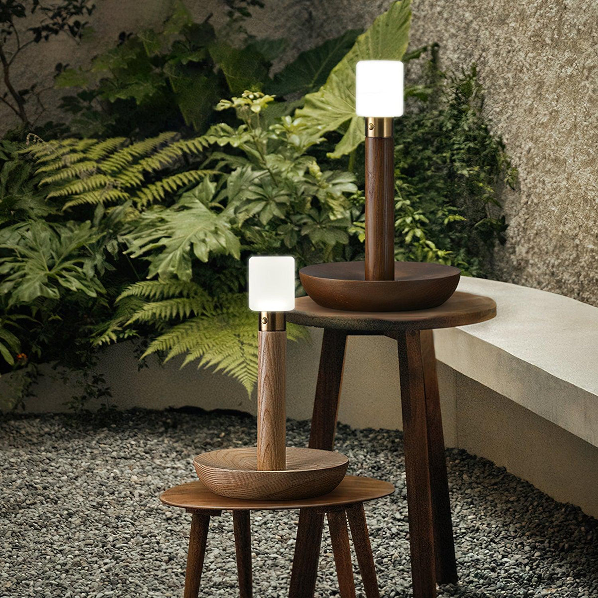 Fire Stick Built - in Battery Table Lamp