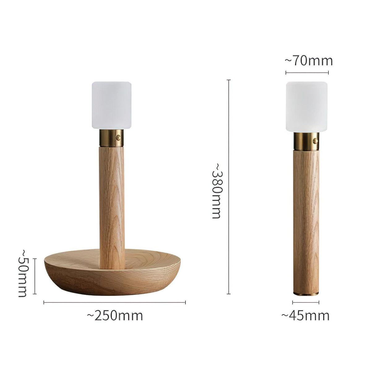Fire Stick Built - in Battery Table Lamp