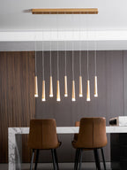 Firewood Stick Chandelier
