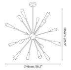 Firework Pop Chandelier