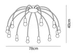 Fireworks Ceiling Lamp