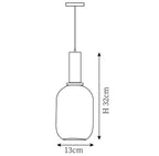 Flair Glass Pendant Lamp